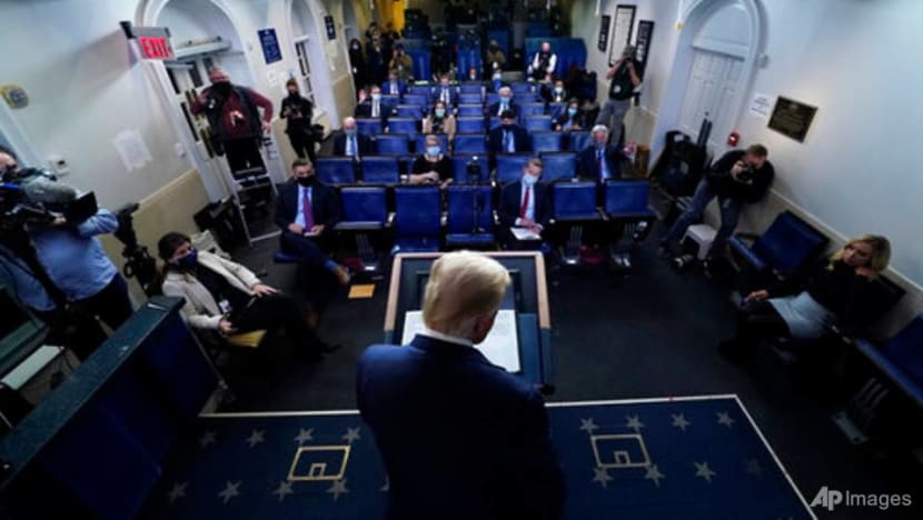 Networks cut away from Trump's White House address