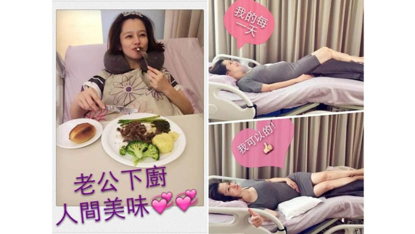 Vivian Hsu has difficulties digesting food
