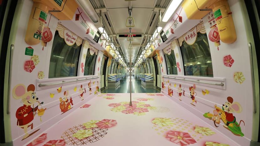 Trains and buses to feature Chinese New Year decorations from Jan 19