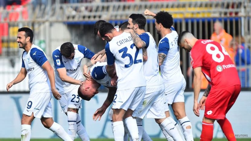 Lazio win at Monza to move clear of Inter Lazio win at Monza to move clear of Inter