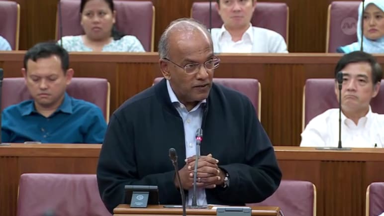 K Shanmugam on Parliament’s handling of MPs under investigation