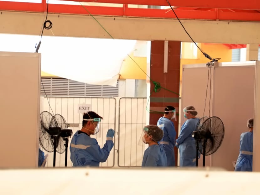 Covid-19: Foreign domestic worker among 4 unlinked community cases; Bukit Merah View cluster formed bulk of new infections Covid-19: Foreign domestic worker among 4 unlinked community cases; Bukit Merah View cluster formed bulk of new infections