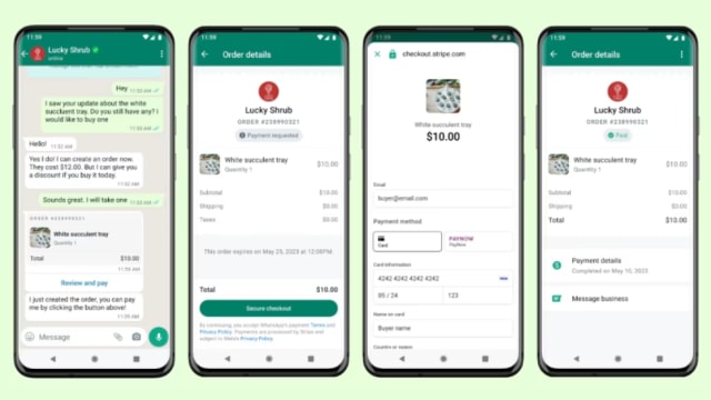 WhatsApp在本地推出支付功能