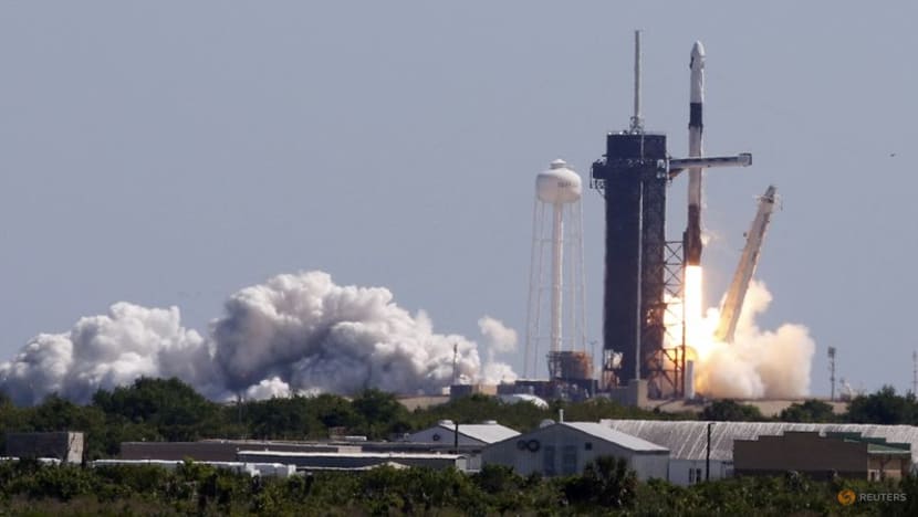 Space station's first all-private astronaut team docked to orbiting platform Space station's first all-private astronaut team docked to orbiting platform