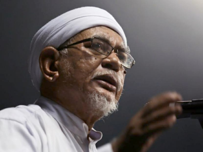 In his closing speech at the PAS general assembly, party president Abdul Hadi Awang confirmed that PAS would form a so-called third bloc called the Gagasan Sejahtera, comprising other smaller Malay parties. PHOTO: MALAY MAIL ONLINE
