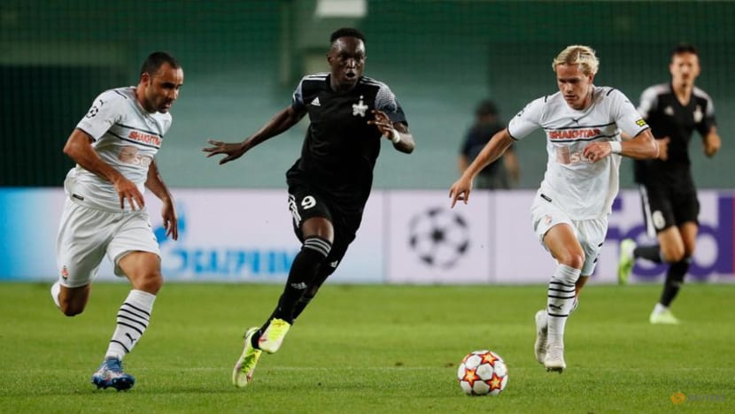 Football: Sheriff earn shock win over Shakhtar on Champions League debut Football: Sheriff earn shock win over Shakhtar on Champions League debut