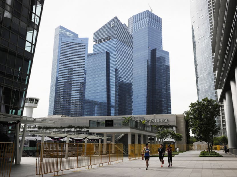 Occupancy rates have remained tight, with Marina Bay Financial Centre one property that is about 98 per cent leased. Bloomberg