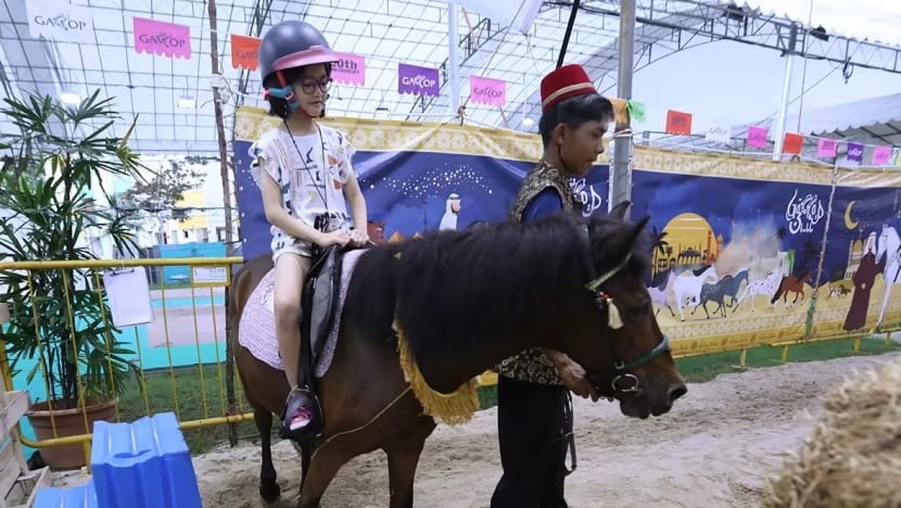 AVS siasat aduan naik anak kuda di Bazar Raya Geylang Serai