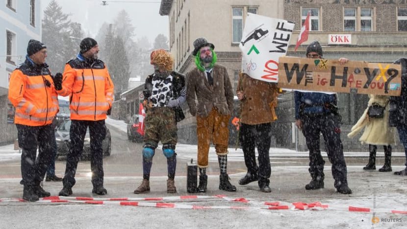 Davos 2023: Climate activists protest over big oil hijacking debate  