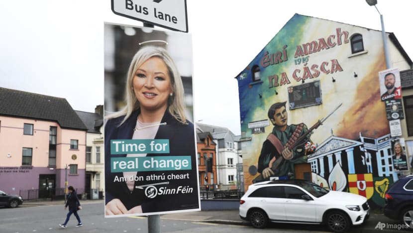 Sinn Fein eyes historic win in Northern Ireland election Sinn Fein eyes historic win in Northern Ireland election