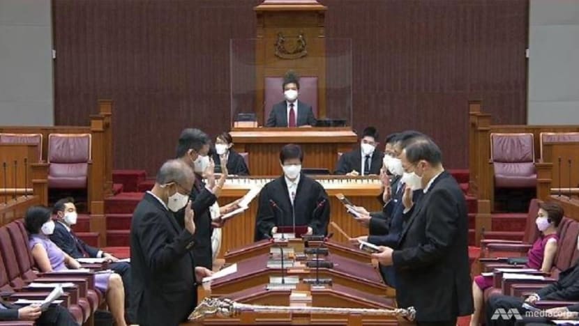 Speaker, MPs sworn in as Parliament reopens; Tan Chuan-Jin warns against 'polarisation and division'