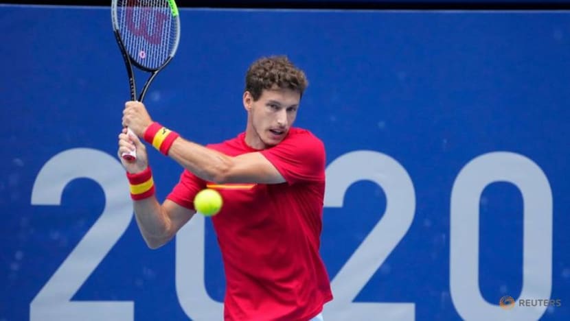 Olympics-Tennis-Spain's Carreno Busta beats listless Djokovic for bronze Olympics-Tennis-Spain's Carreno Busta beats listless Djokovic for bronze