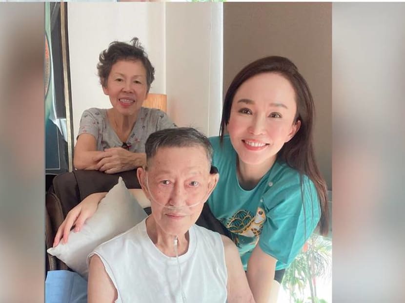 ‘He was always a fighter’: Fann Wong’s father dies at 80 after an illness