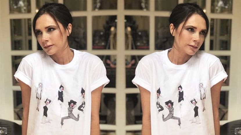 Beckham white store t shirt