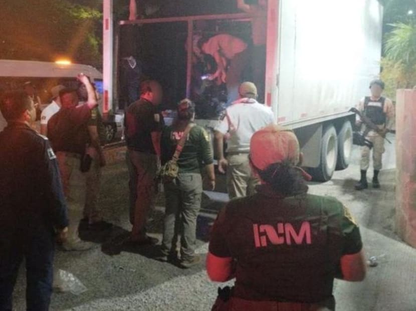 Mexican officials find 175 migrants in truck near southern border