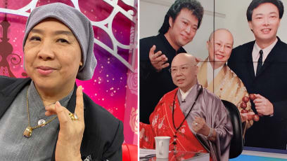 Chang Fei And Fei Yu-Ching's Buddhist Nun Sister Wore High Heels, Blue Falsies & A Million-Dollar Watch For A Recent TV Appearance