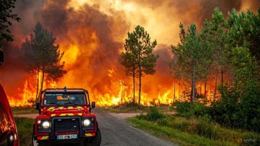 'Climate change affects everyone': Europe battles wildfires in intense heat 'Climate change affects everyone': Europe battles wildfires in intense heat