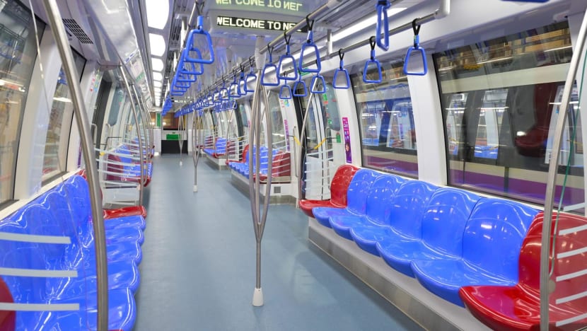 mrt train north east line nel