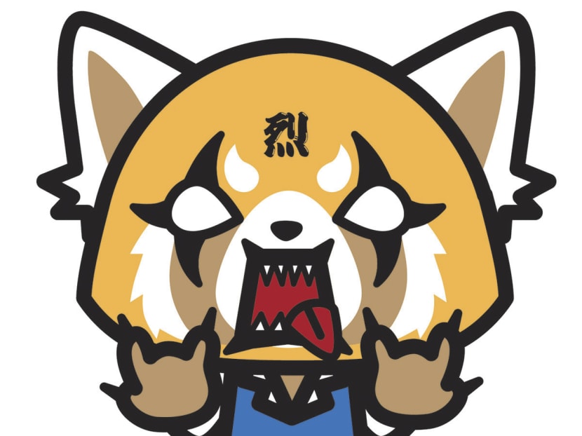 In an undated handout photo, Aggretsuko, one of the latest characters from Sanrio, the Japanese consumer goods empire that plasters adorable images on lunchboxes and stationery sold around the world. Photo: Sanrio via The New York Times