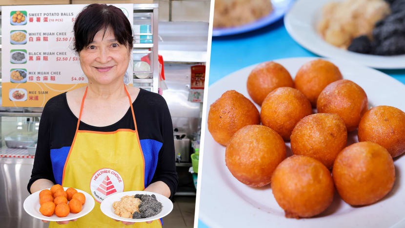 Ex-School ‘Canteen Auntie’ Sells Wonderfully Crispy, Gooey Sweet Potato Balls At $3 For 10 Pieces 