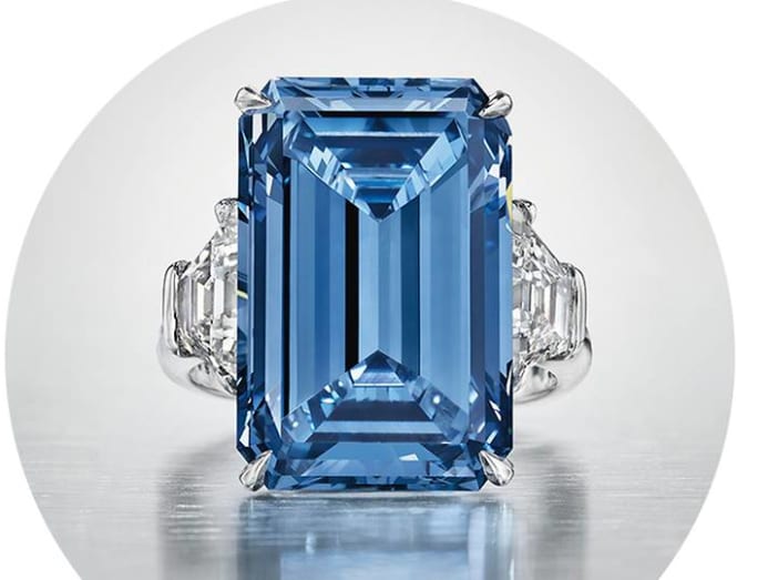 Oppenheimer blue outlet diamond price