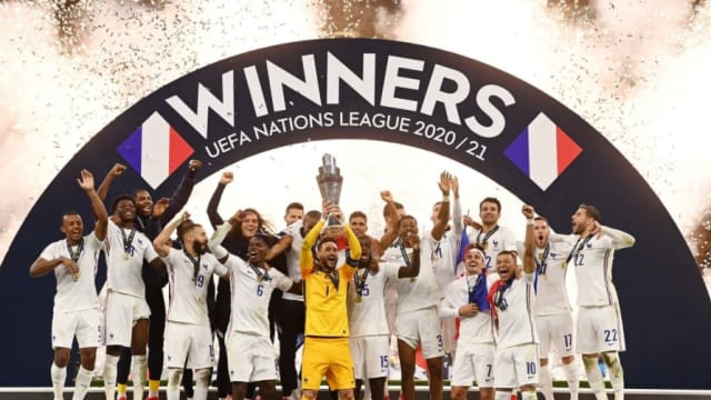 欧洲国家足球联赛：法国战胜西班牙夺冠