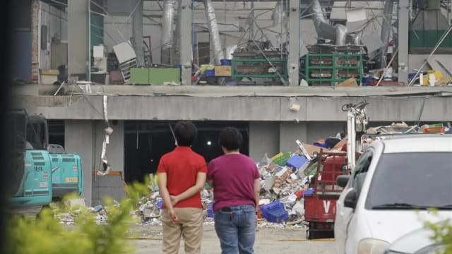 台湾屏东工厂爆炸死亡人数增至九个 仍有一人失踪
