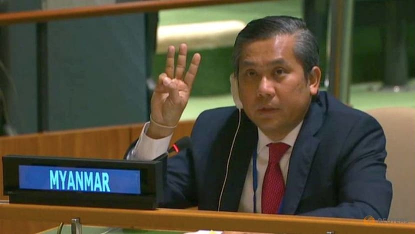 Myanmar's UN ambassador vows to continue fighting after junta fires him Myanmar's UN ambassador vows to continue fighting after junta fires him