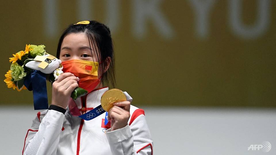 Olympics: Chinese shooter Yang wins first gold medal of Tokyo Olympics Olympics: Chinese shooter Yang wins first gold medal of Tokyo Olympics
