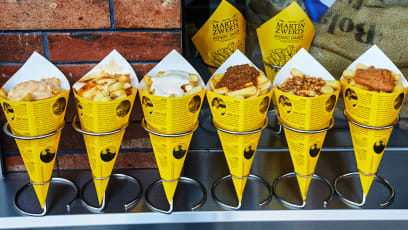 Dutch Fries Shop Martin Zwerts Opens Today, And It Serves Golden Fries Topped With Delish Sauces