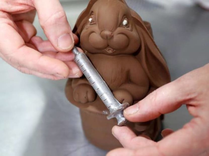 Hungarian chocolatier's vaccine bunnies offer hope for Easter Hungarian chocolatier's vaccine bunnies offer hope for Easter
