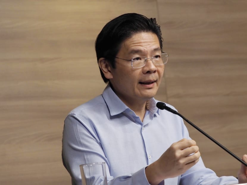 Finance Minister Lawrence Wong (pictured) offered a teaser to the National Day Rally speech to be delivered by Prime Minister Lee Hsien Loong on Aug 29, 2021.