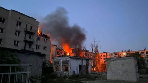 Ukraine says Russian missile strikes on apartment buildings kill five in east - Vimarsana News