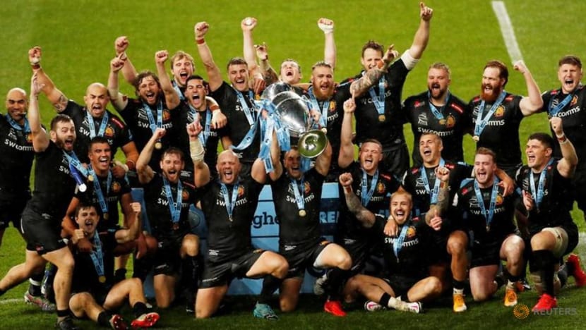 Rugby-Exeter's throne under threat from free-scoring Quins Rugby-Exeter's throne under threat from free-scoring Quins