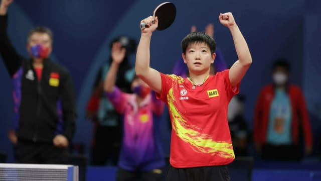 世界乒乓球锦标赛：中国女团战胜日本 连续五届夺冠