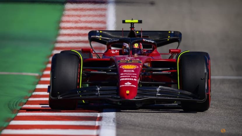 Motor racing-Sainz fastest for Ferrari in first US GP practice Motor racing-Sainz fastest for Ferrari in first US GP practice