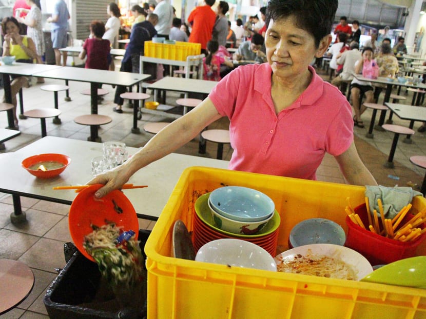 Two hawker centres to get new food waste recycling machines