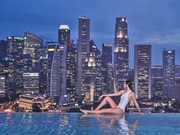 A refuge amid the clouds, a luxurious sanctuary in the very heart of the city