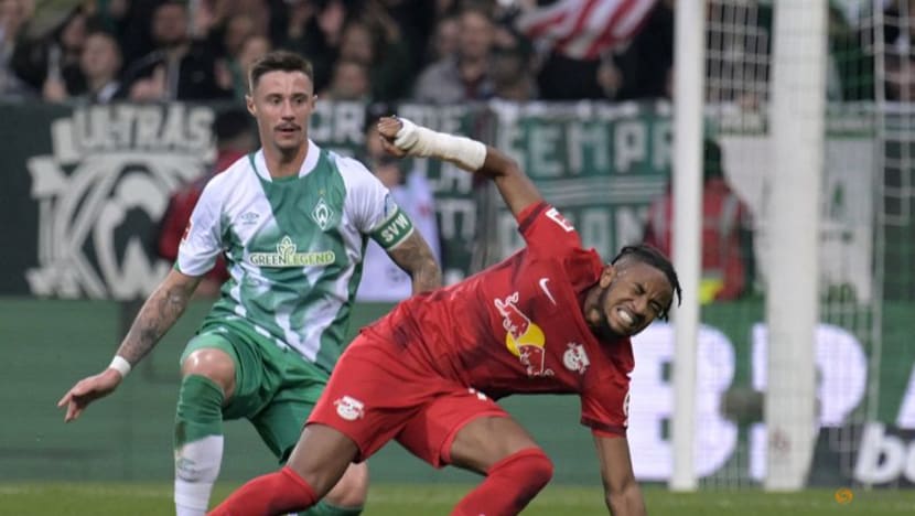 Leipzig edge past Werder 2-1 to finish year in second spot Leipzig edge past Werder 2-1 to finish year in second spot