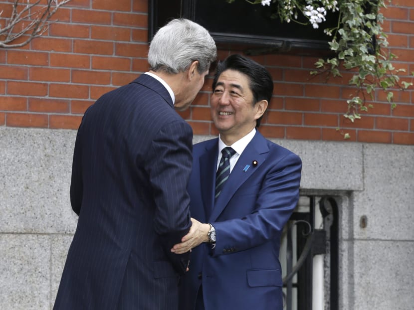 Japan's prime minister goes to US to showcase close ties
