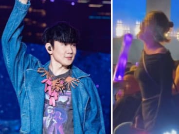 Fan assaulted at JJ Lin’s HK concert after telling 3 women to not stand on their chairs as they were blocking everyone’s view