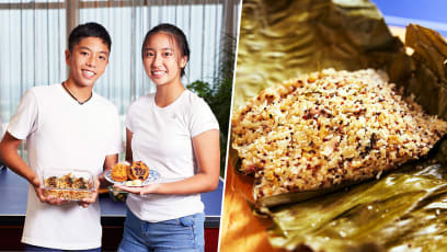 S’porean Teen National Athletes Sell Sedap Hard-To-Find 'Nasi Ulam' From Home