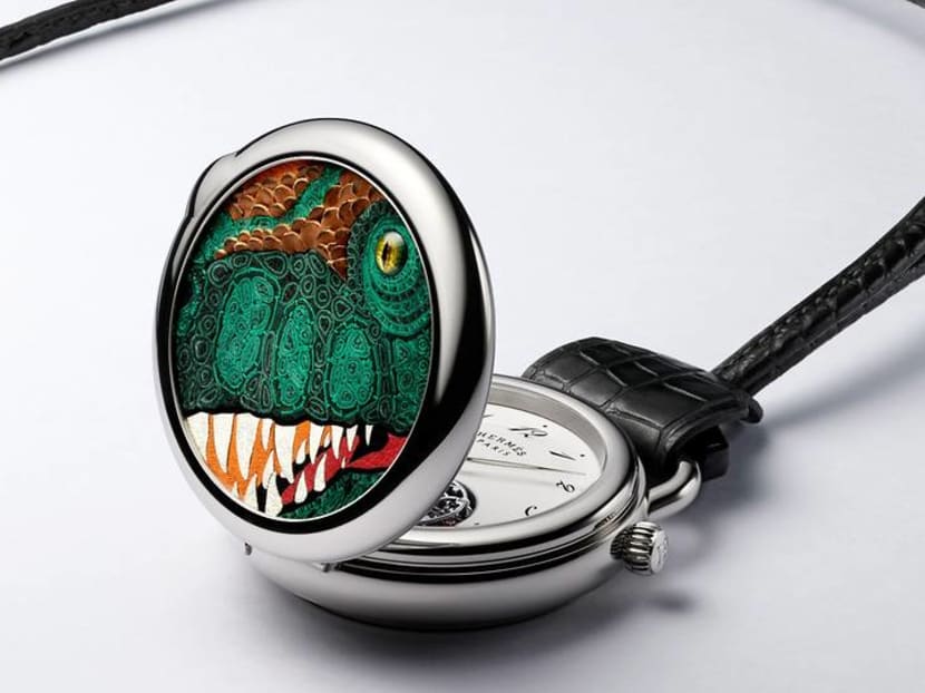 Can't get enough of Changi Jurassic Mile? Here's a watch with a T-Rex motif Can't get enough of Changi Jurassic Mile? Here's a watch with a T-Rex motif