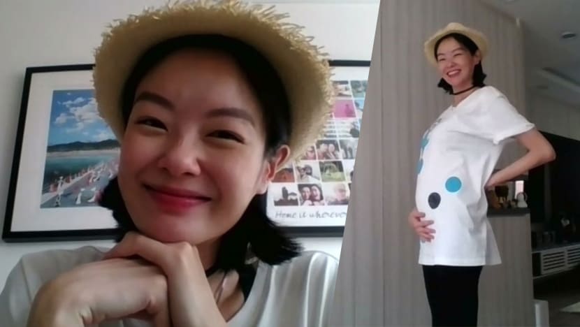 Celeb Zoom Meeting: 5-Months Pregnant Sheila Sim Shows Us Her House & Has Tips On How To Stay Positive During The Pandemic