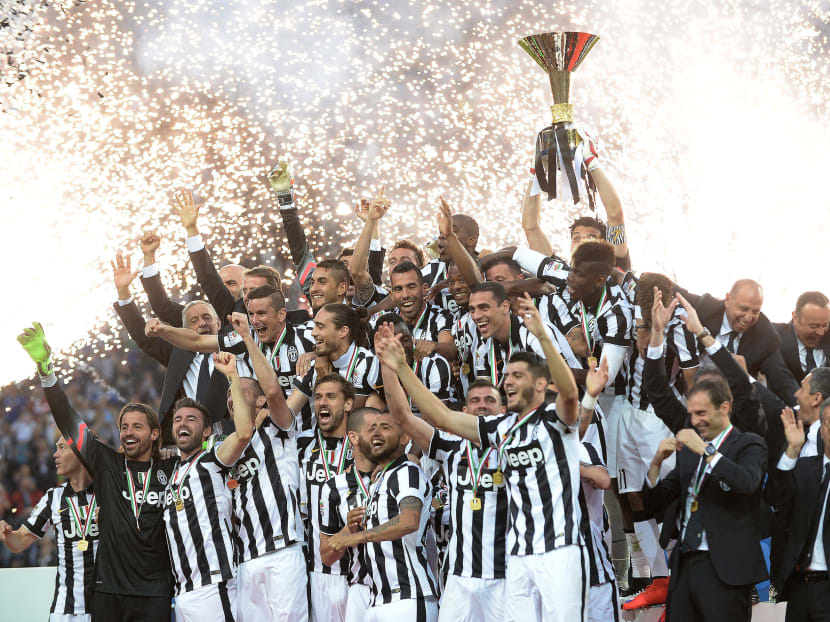 Gallery: Juventus beats Napoli 3-1 to celebrate league and cup double