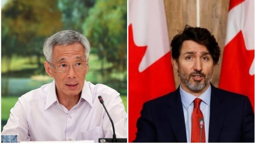 PM Lee and Canada's Trudeau reaffirm bilateral ties, discuss new areas of cooperation
