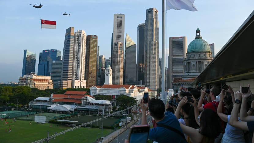 NDR2022: S'pura tidak pilih mana-mana pihak berhubung persaingan geopolitik; perlu tegas dalam pendirian kita NDR2022: S'pura tidak pilih mana-mana pihak berhubung persaingan geopolitik; perlu tegas dalam pendirian kita