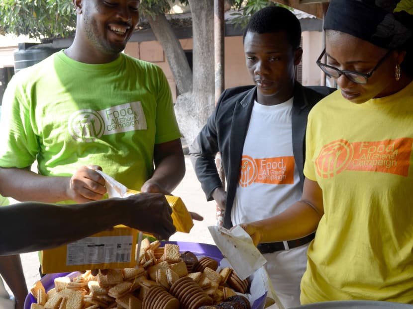 A Ghanaian chef works against waste to feed the hungry