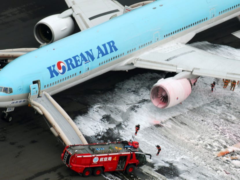 Korean Air passengers recall neardisaster at Tokyo airport TODAY