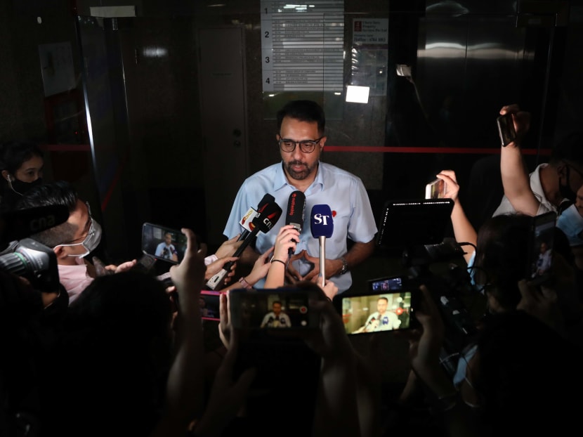 Workers’ Party chief Pritam Singh speaking to the media at the party's headquarters in Geylang on July 11, 2020. Workers’ Party chief Pritam Singh speaking to the media at the party's headquarters in Geylang on July 11, 2020.